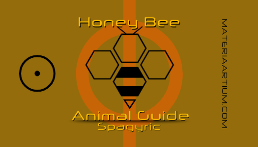 Honey Bee Animal Guide Spagyric